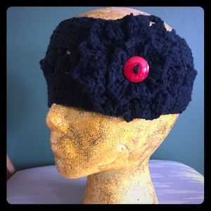 Winter Headband, knitted, Style, Black